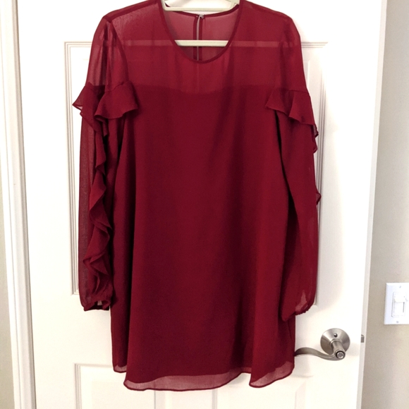 BCBG Long sleeves Mini Dress - Picture 1 of 2